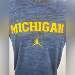 Nike Men's Blue Michigan Tee